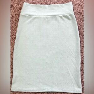 L LuLaRoe Cassie Skirt Mint
